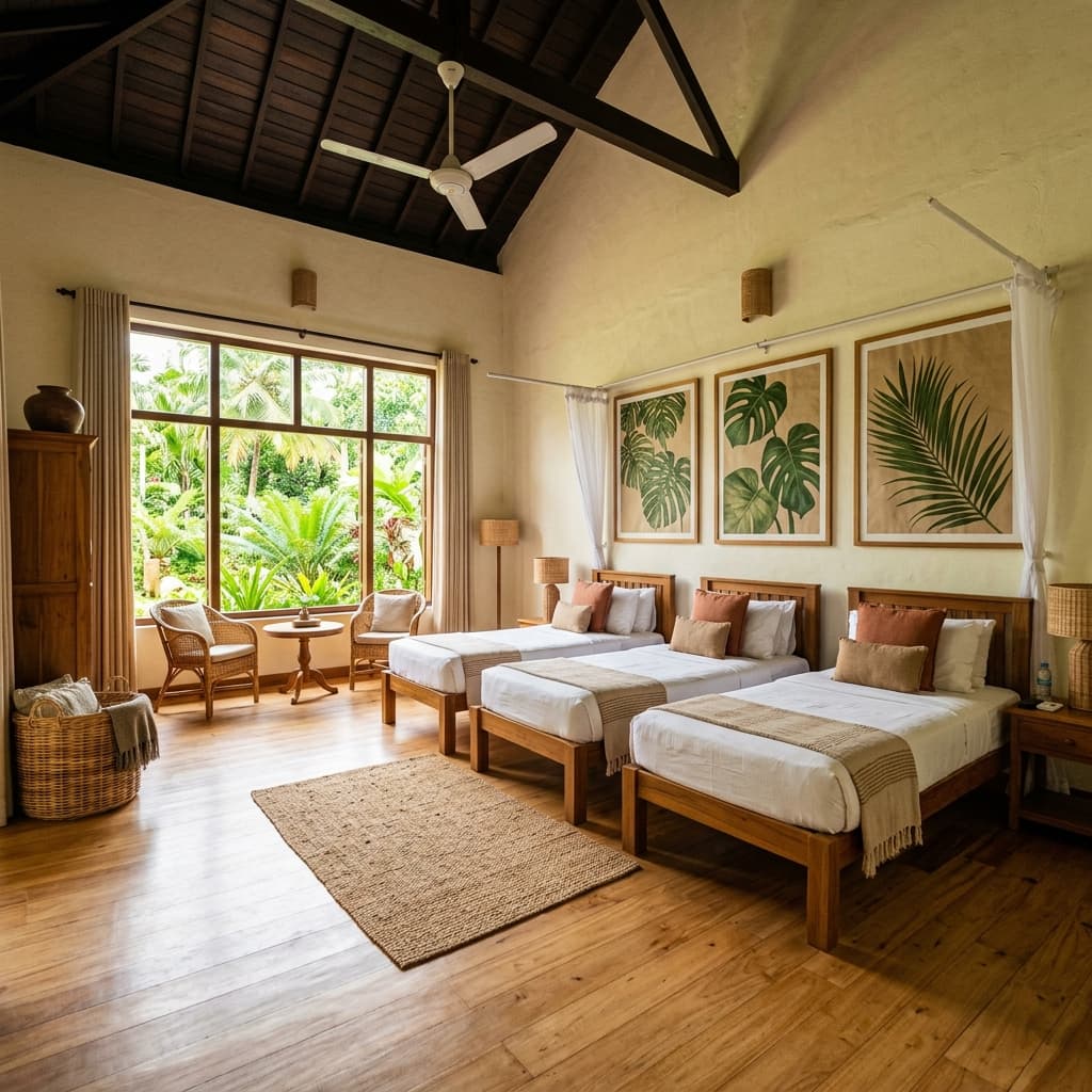 Deluxe Triple at Hotel Tamarind Tree