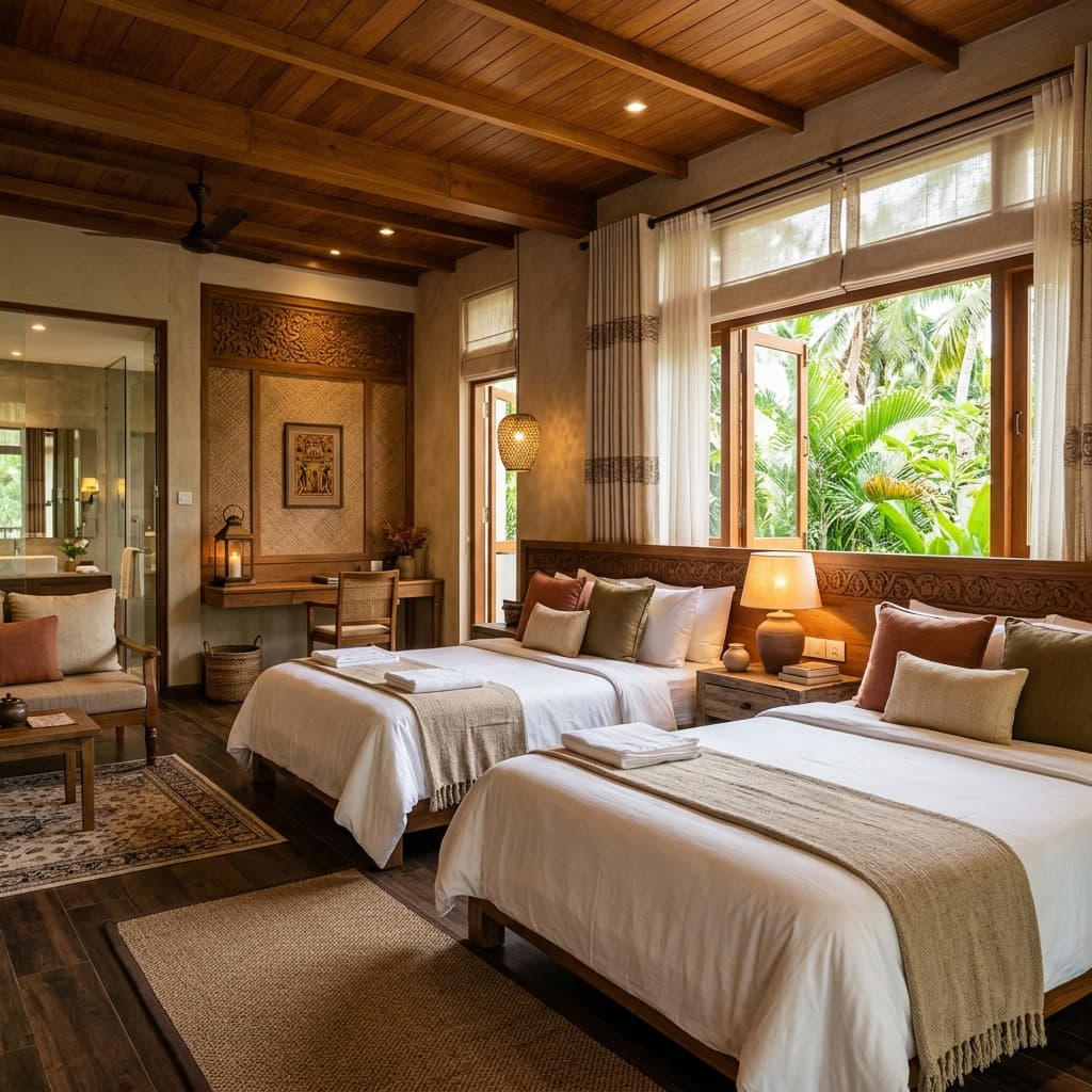 Family Room at Hotel Tamarind Tree